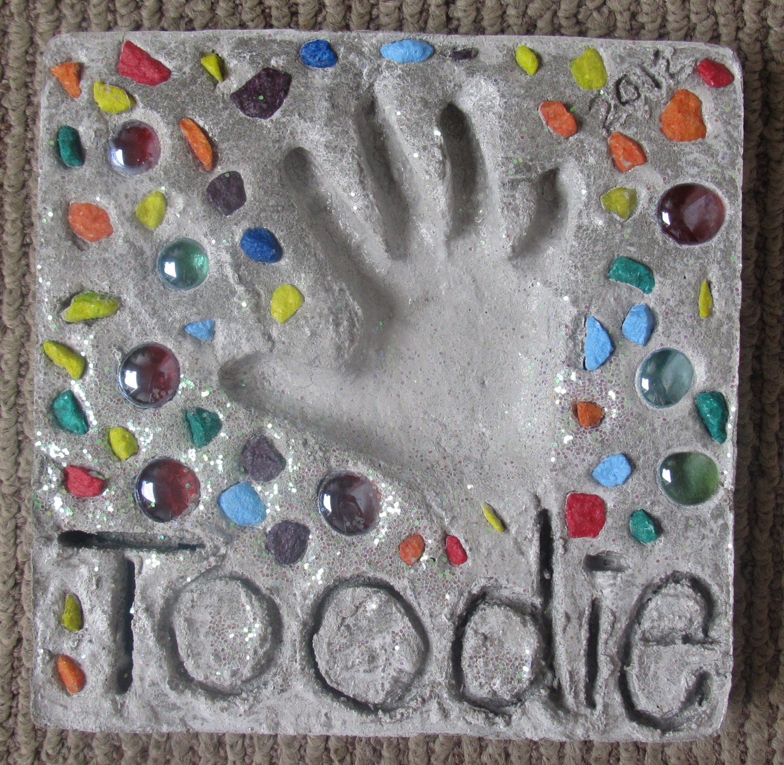 Young At Heart Mommy Toodie's Homemade Stepping Stone