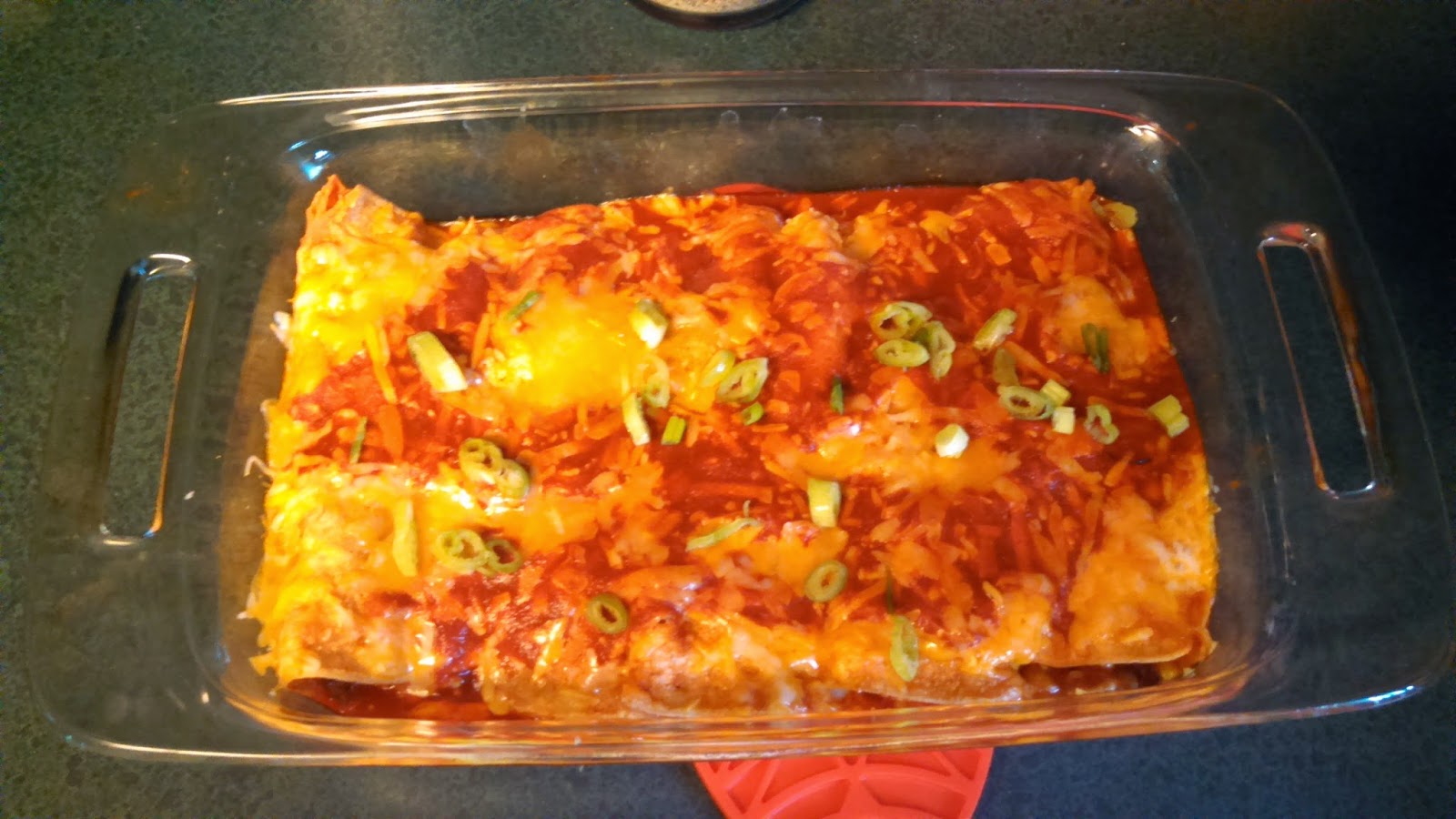 Big Mike's Recipe Board Tyler's Chicken Enchiladas