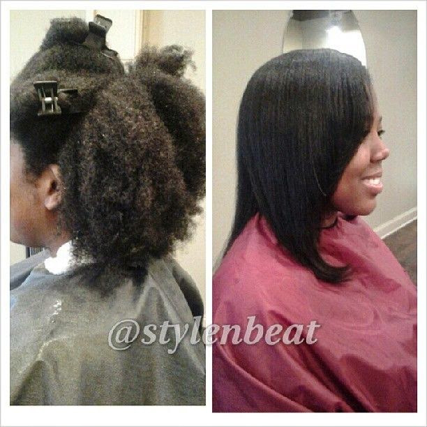 How To Silk Press Natural Hair Tutorial