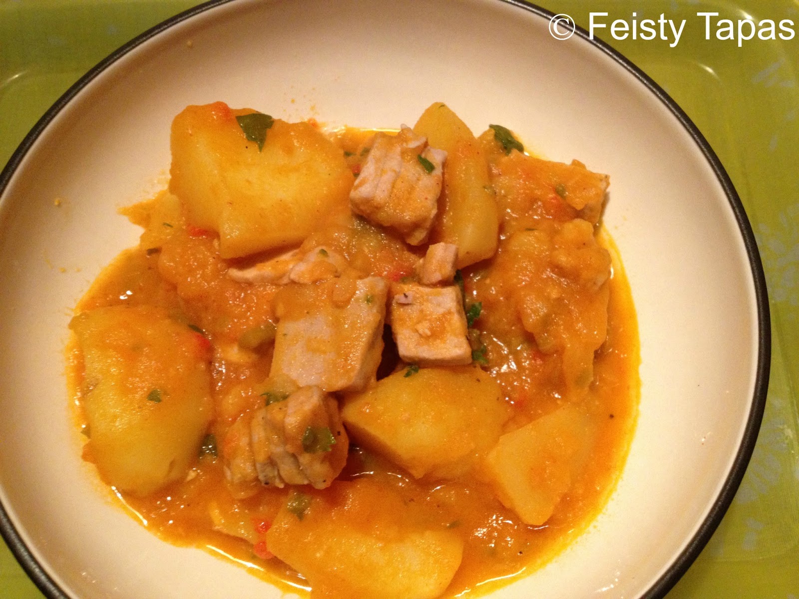 FEISTY TAPAS Thermomix recipe Marmitako (Spanish tuna casserole)