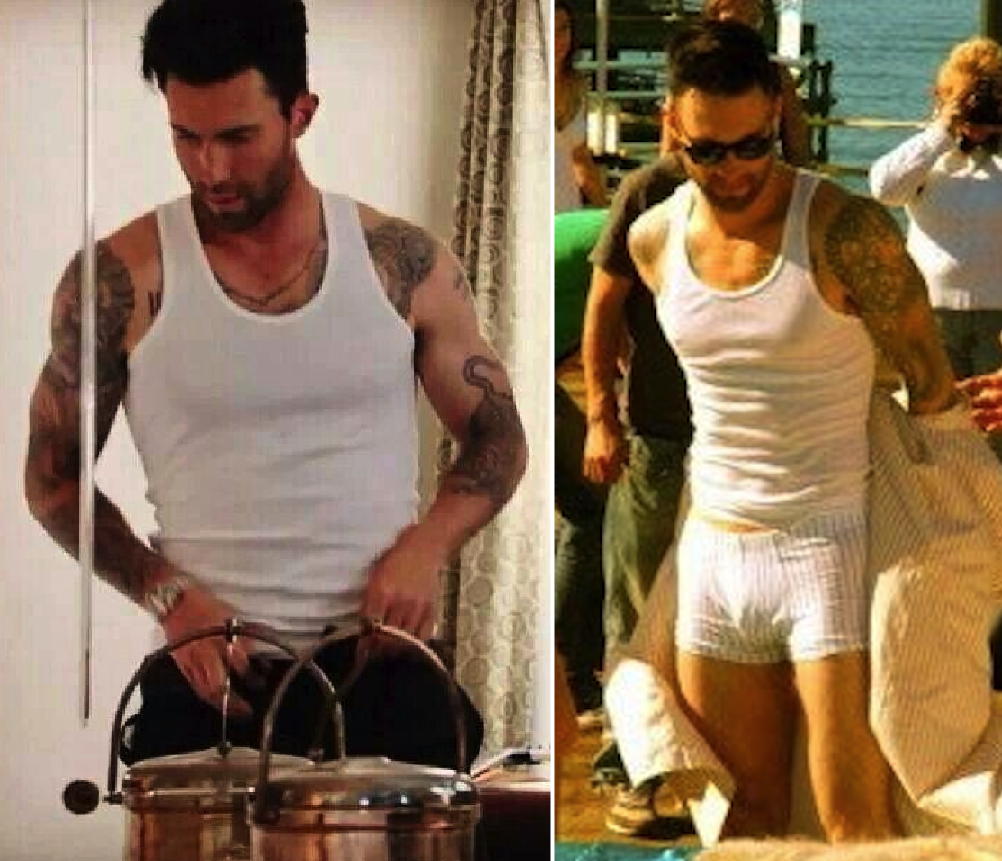 You know I try really, really hard to avoid Adam Levine. 