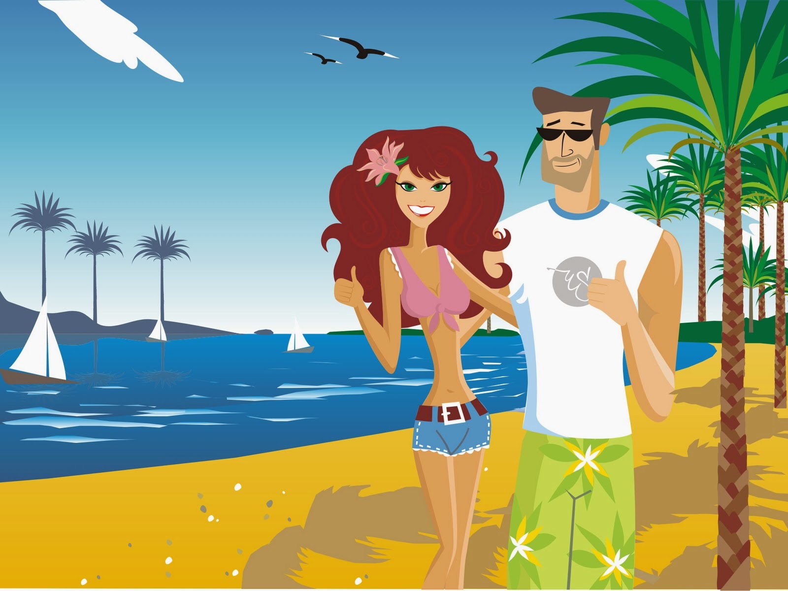 Abstract Cartoon Sexy couple hd wallpaper Abstract Cartoon Sexy couple hd wallpaper