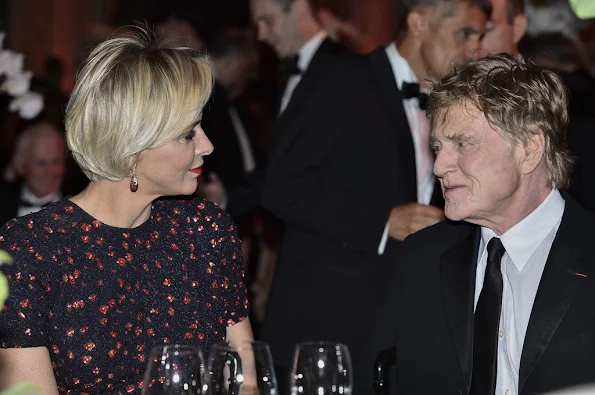 Prince Albert II of Monaco and Princess Charlene of Monaco attended the 2015 Princess Grace Awards Gala With Presenting Sponsor Christian Dior