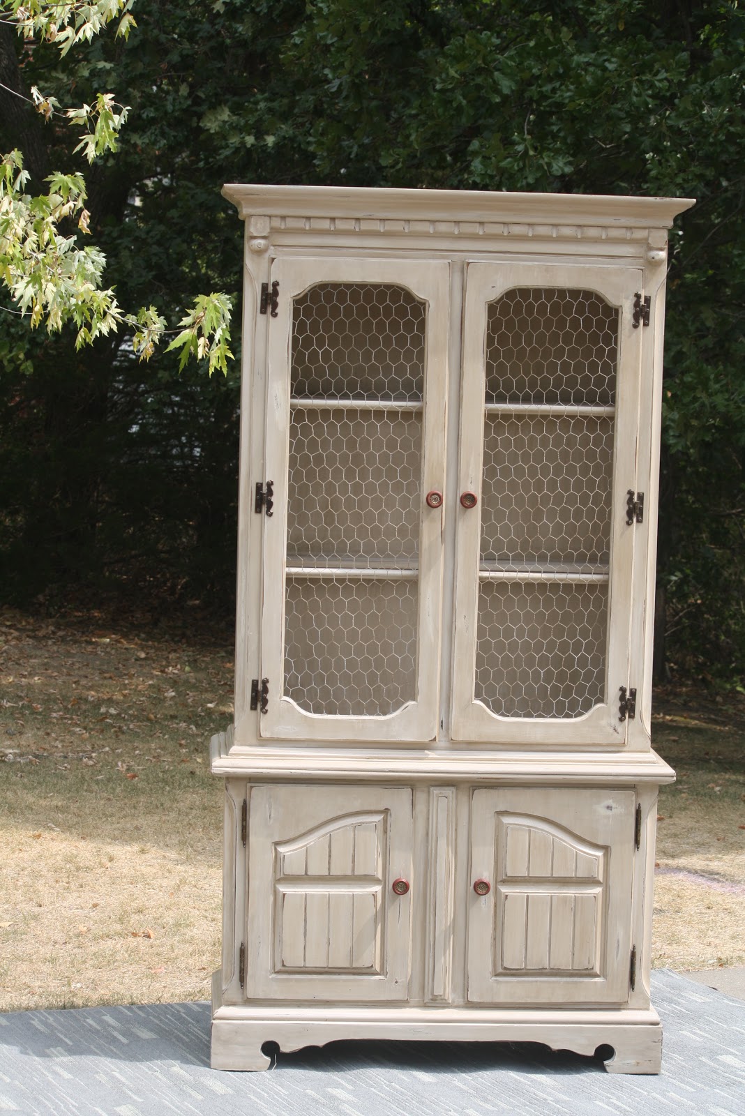 never a dull day... Creamy Distressed China