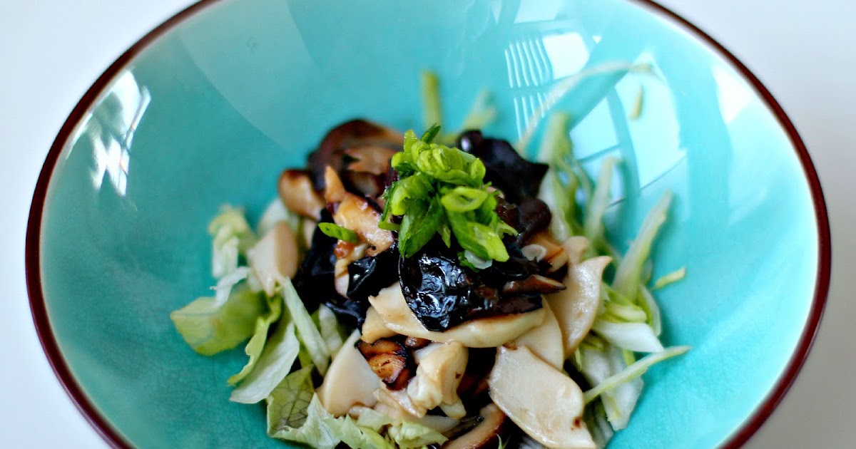 Milk and Honey StirFried Abalone with Young Ginger and Fresh Shitake
