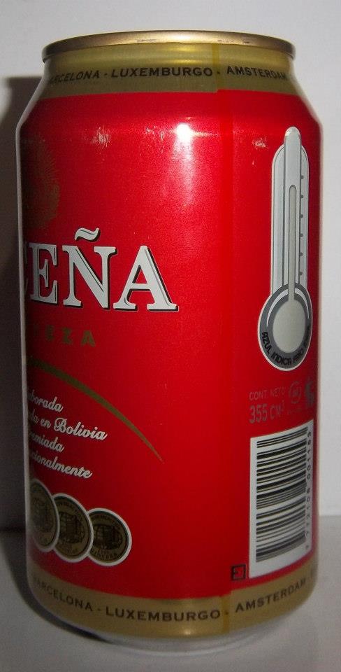 Cerveza Paceña BOLIVIA