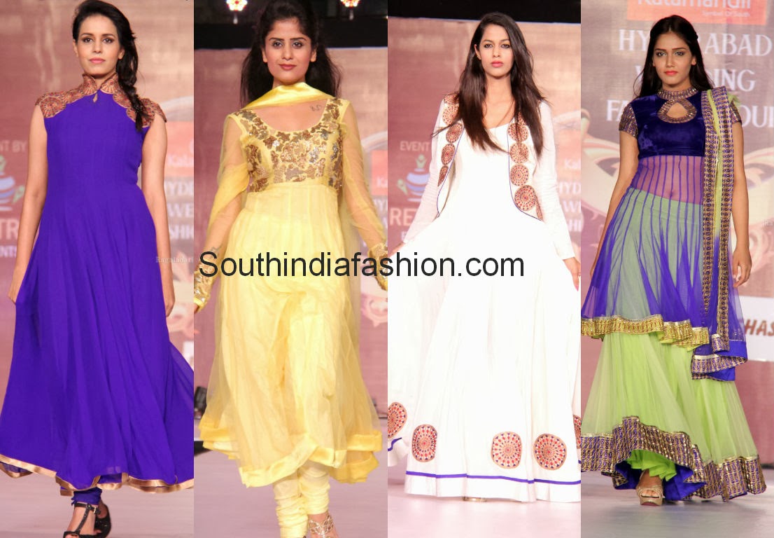Latest Anarkali Dresses Kalamandir Hyderabad Wedding Fashion Tour