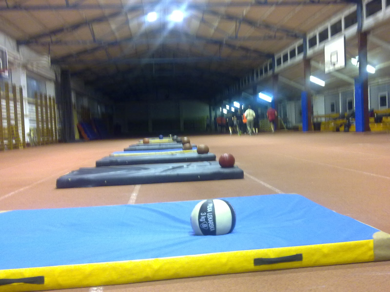 …keep on running… Trening na hali LA