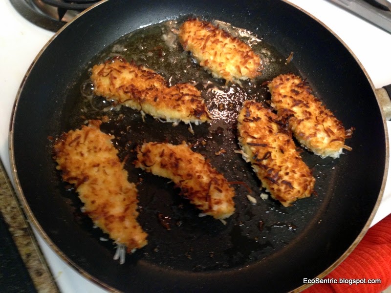 EcoSentric Coconut Chicken With Sweet Chili Sauce