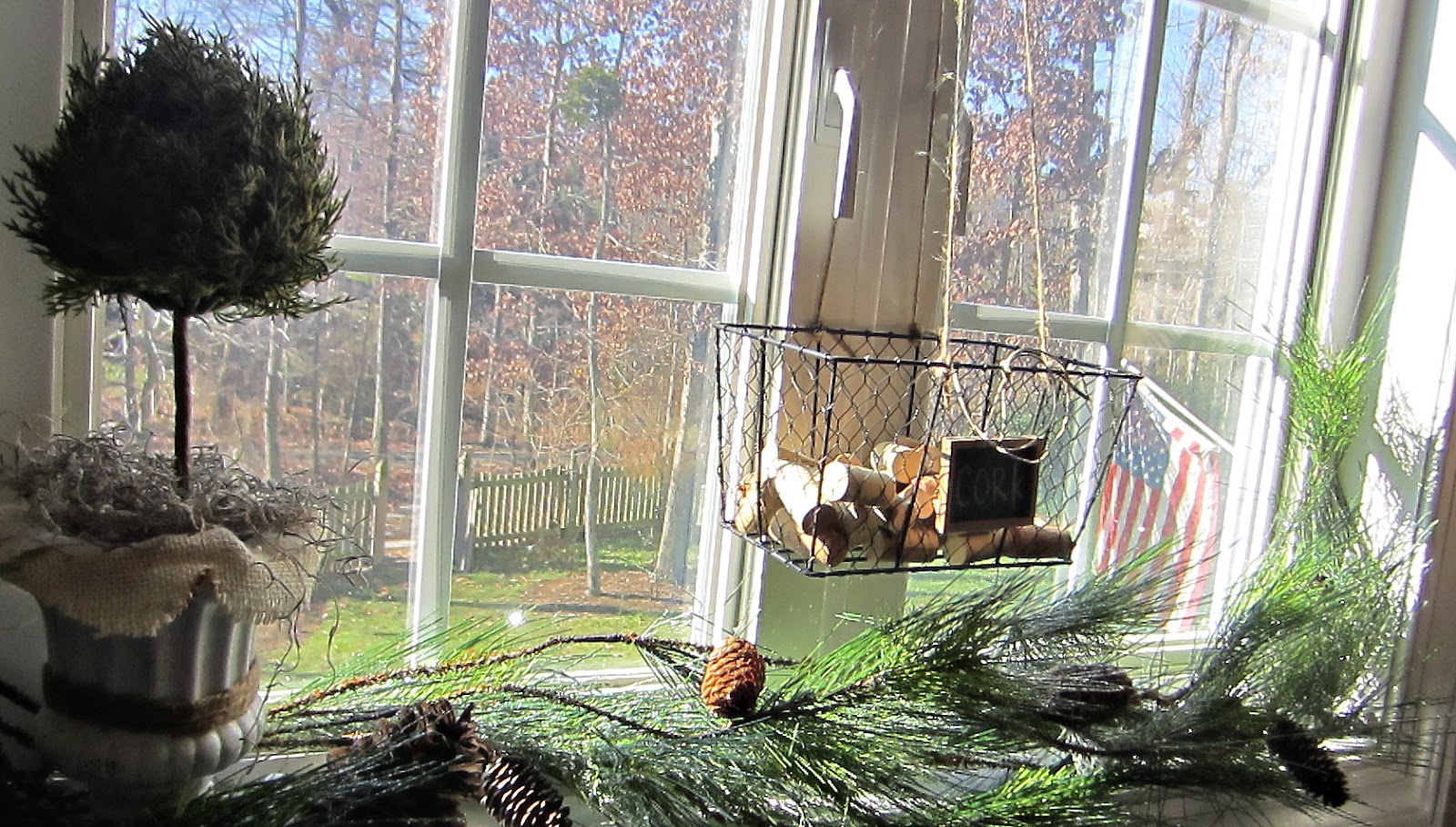 Down to Earth Style Kitchen Window Storage