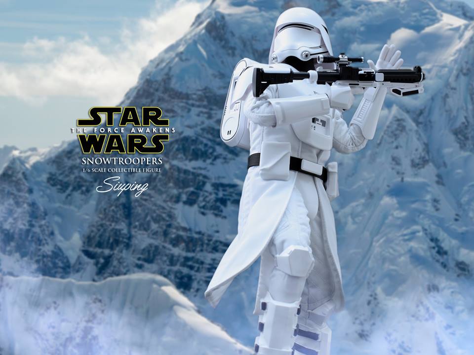 Star Wars:TFA First Order Snowtroopers - Photos by Dick Po, PLASTIC ENEMIES...
