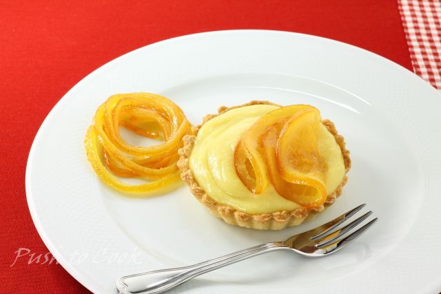 Тарталетки с апельсиновым кремом (orange curd)