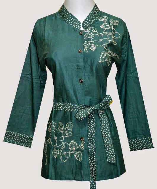 model baju batik atasan wanita kerja model baju batik atasan wanita kerja