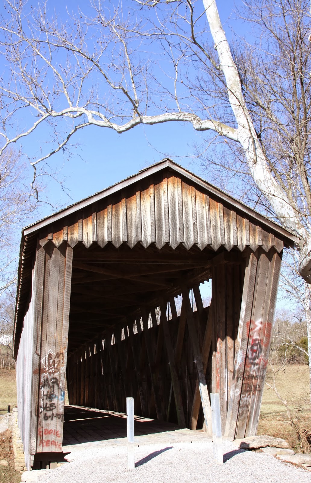BlueEyed Kentucky Switzer Covered Bridge