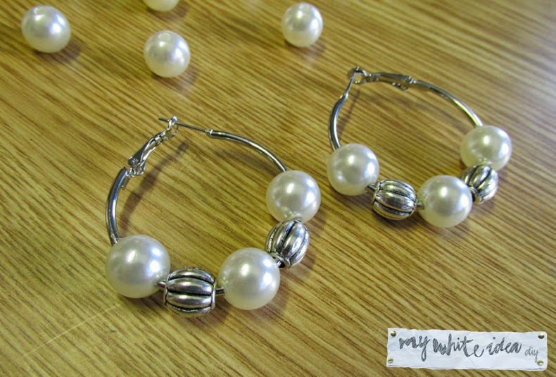 HOOP EARRINGS DIY MY WHITE IDEA DIY