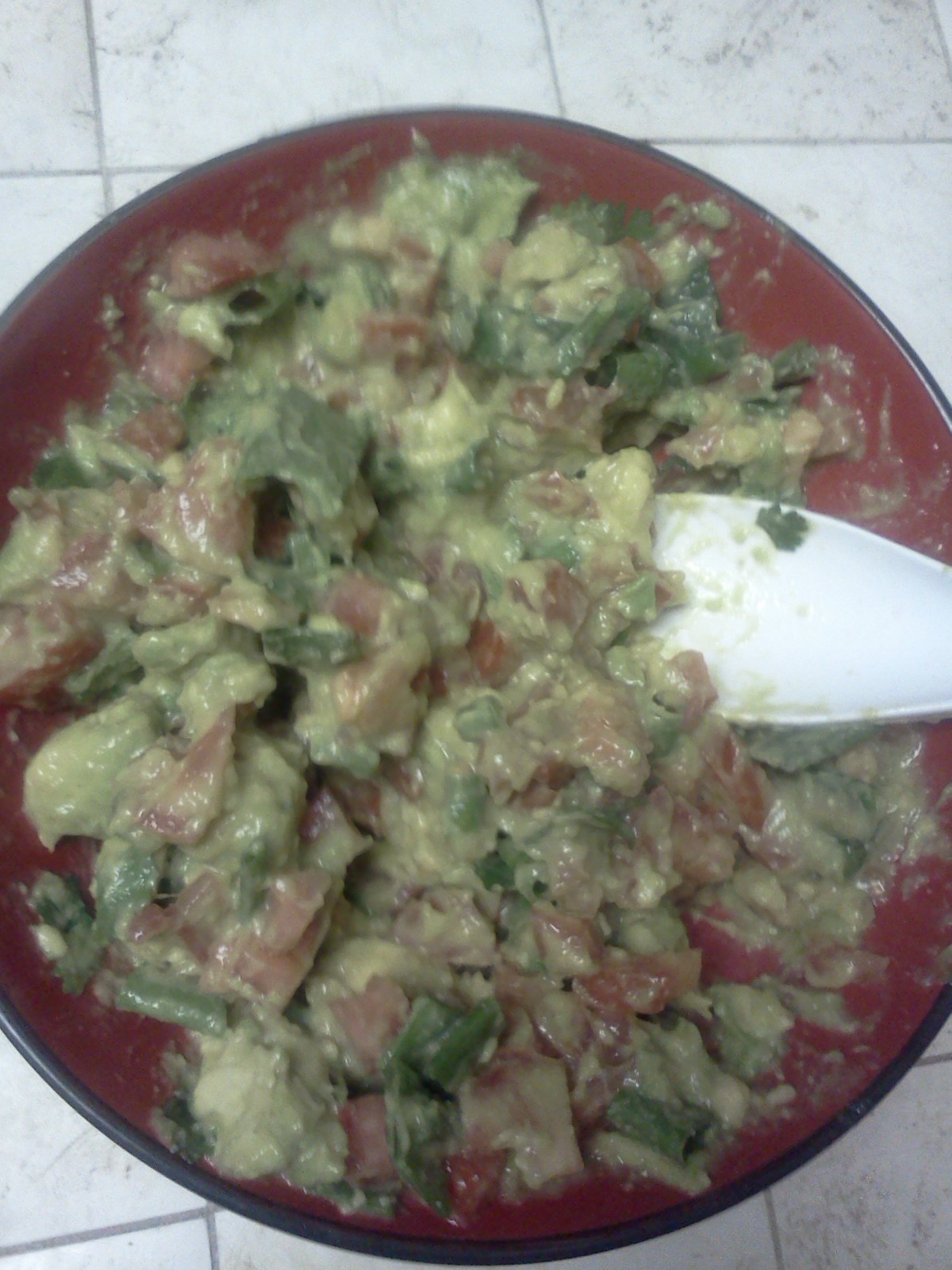 AfroVeganChick Guacamole And Baked Kale Chips!