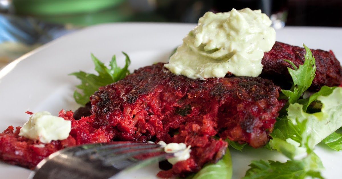 Fat and Happy Blog Beet Burger