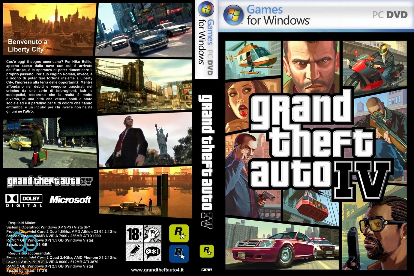 Grand Theft Auto 4 PC Tek Link