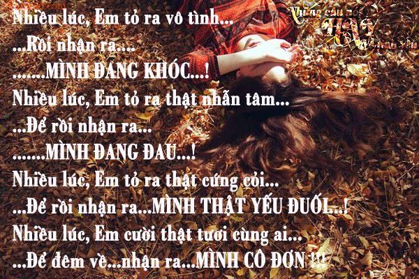 Những câu nói hay về tình yêu buồn