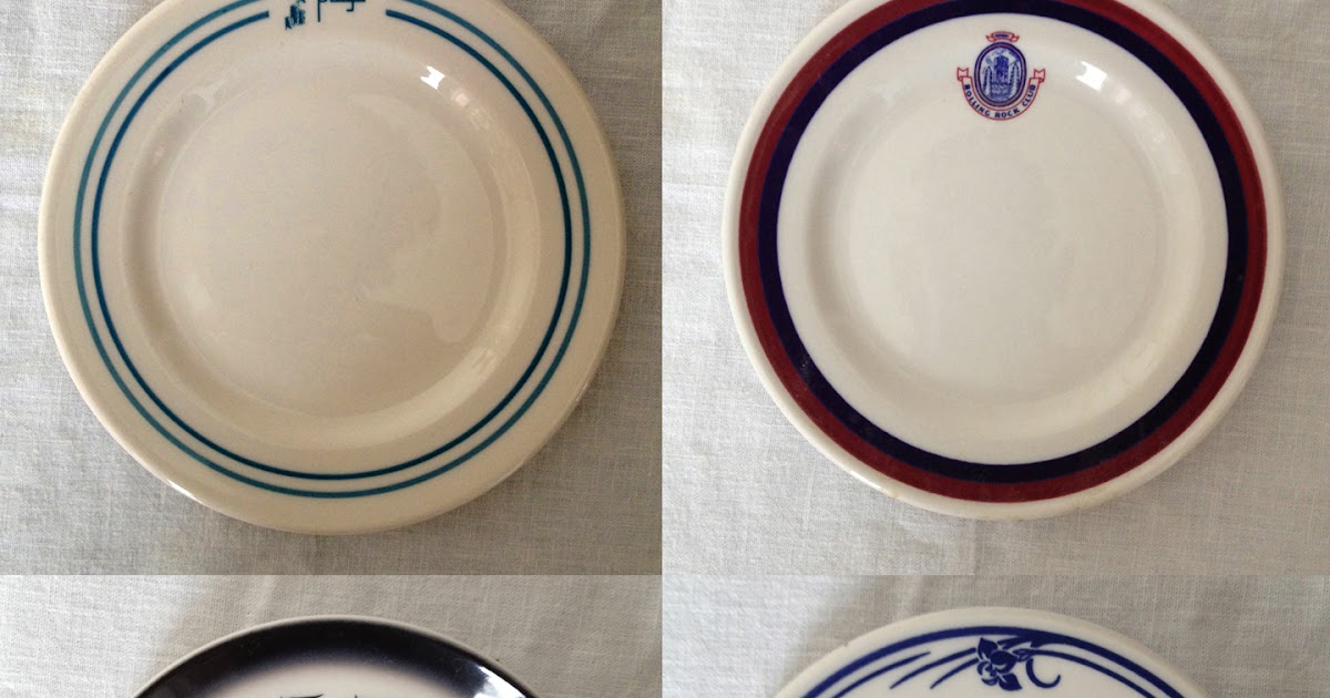 I Love Collecting RESTAURANT CHINA SMALL BREAD PLATES