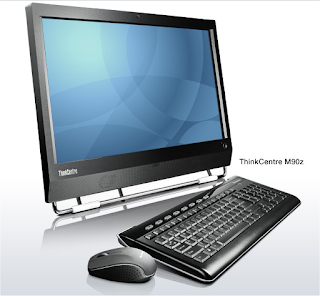 Photo d'un PC de bureau tout-en-un Lenovo ThinkCentre M90z