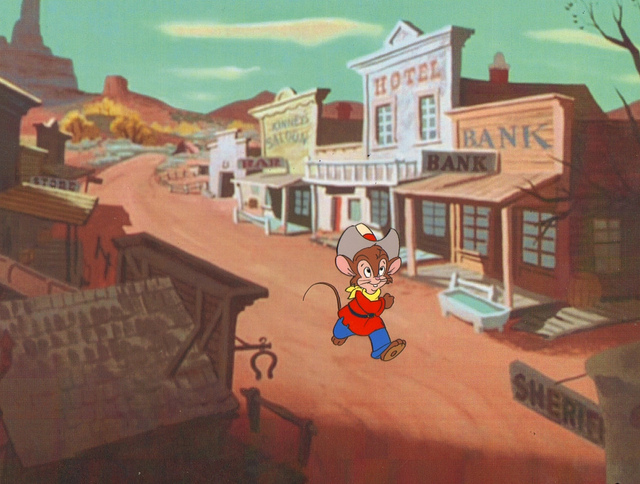 Animated Film Reviews An American Tail Fievel Goes West