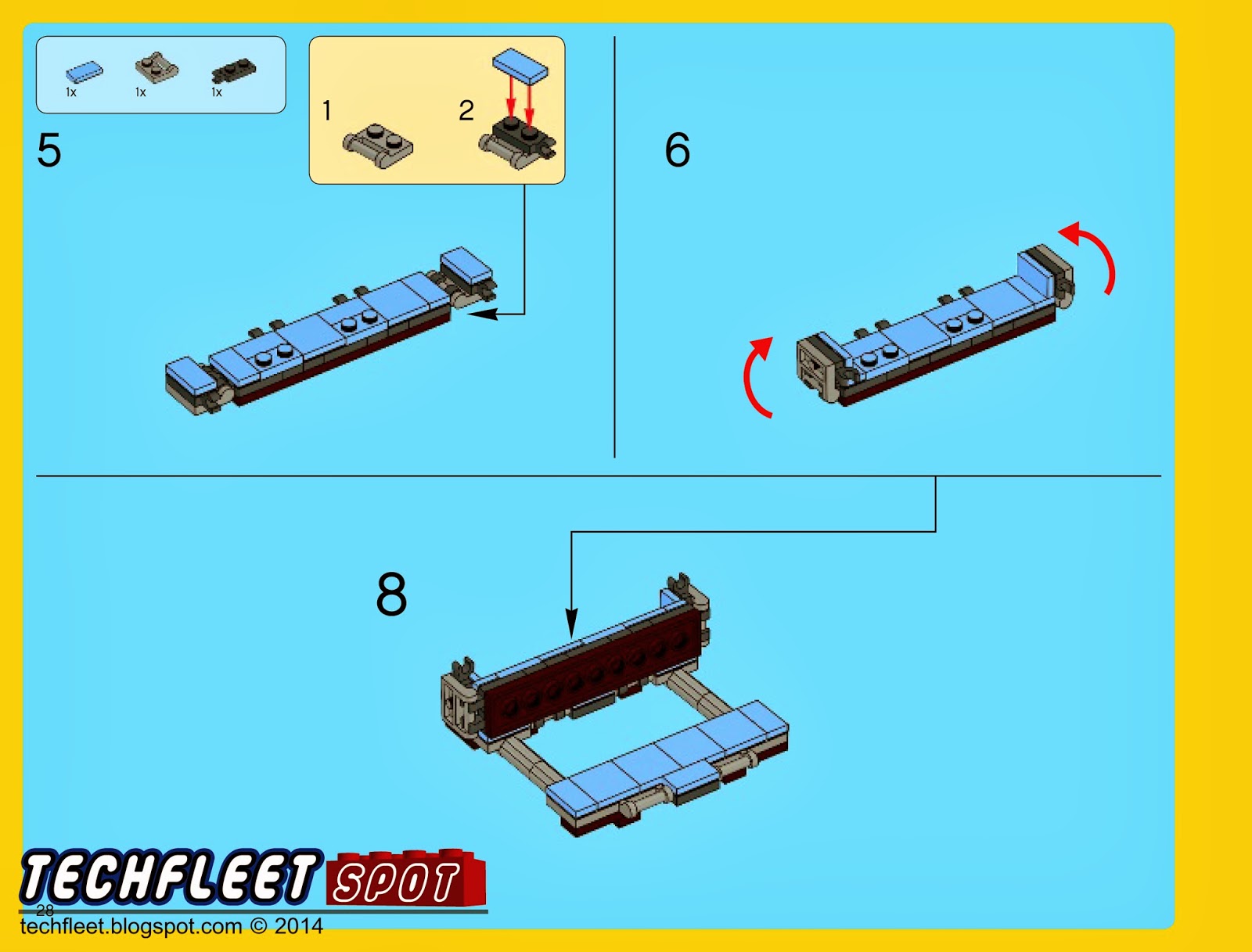techfleet spot Lego Emmet's Double Decker Couch Instructions (70810)