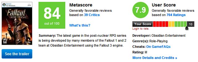 Fallout 3: Game of the Year Edition - Metacritic