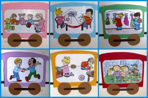 ideias para trabalhar no jardim de infancia:Jardins Coloridos: Regras da sala de atividades ideias para trabalhar no jardim de infancia:Jardins Coloridos: Regras da sala de atividades