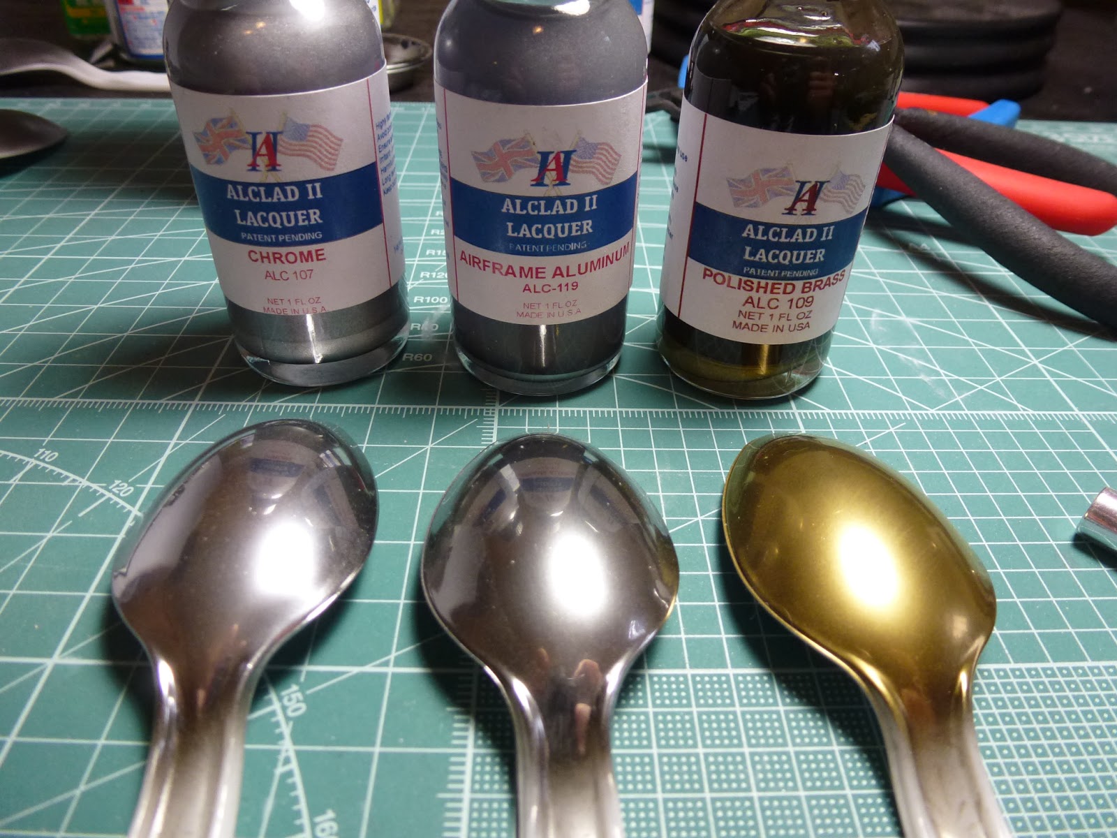 Gunplacore: Tutorial: Metallic Paints and Finishes