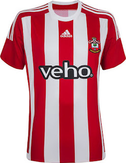 Jersey Southamton home Adidas terbaru musim 2015/2016 gambar detail Jersey Southamton home Adidas terbaru musim 2015/2016 enkosa sport toko online baju bola terpercaya