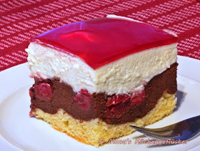 Manus Küchengeflüster: Rotkäppchenkuchen auf dem Blech