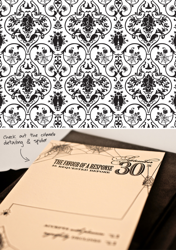 Halloween Wedding Invitations Taking Custom Design To A Whole New