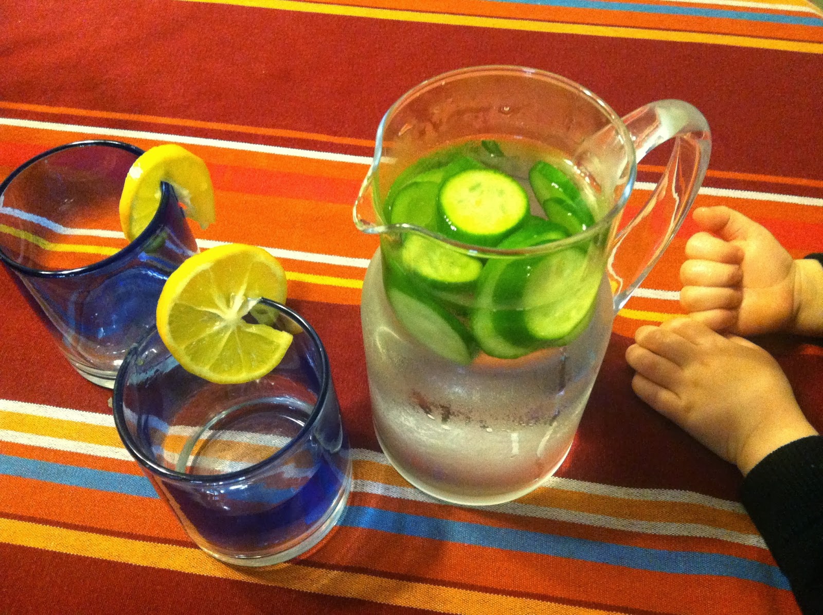 Food Fit for Kids Keep Hydrated with Cucumber Water