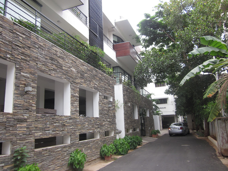 Murali Architects residential apartments at boat club for Mrs. Vijaya