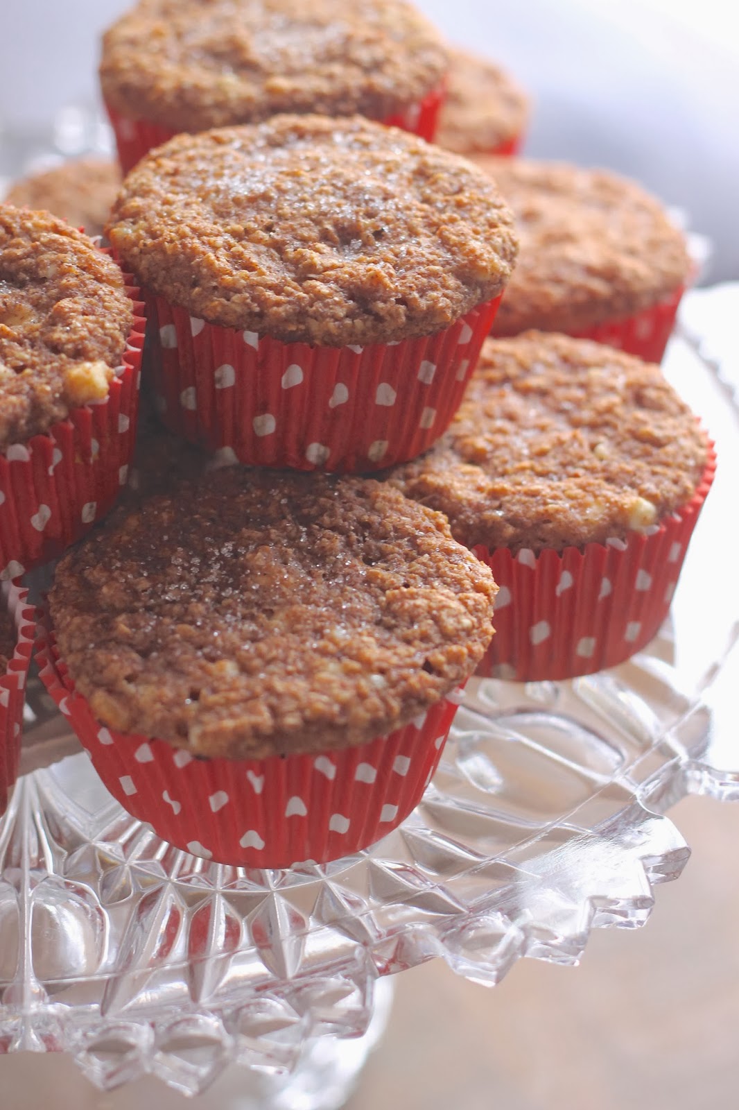 Where Your Treasure Is High Protein Apple Sauce Muffins
