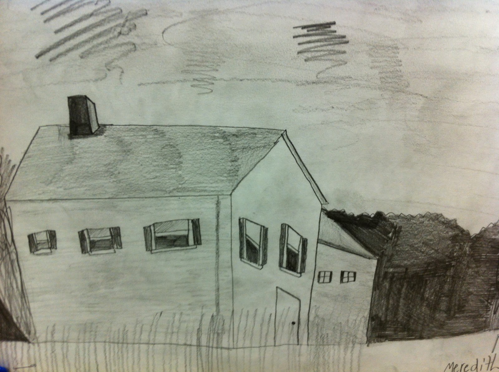 Primary Art Third grade pencil drawings!