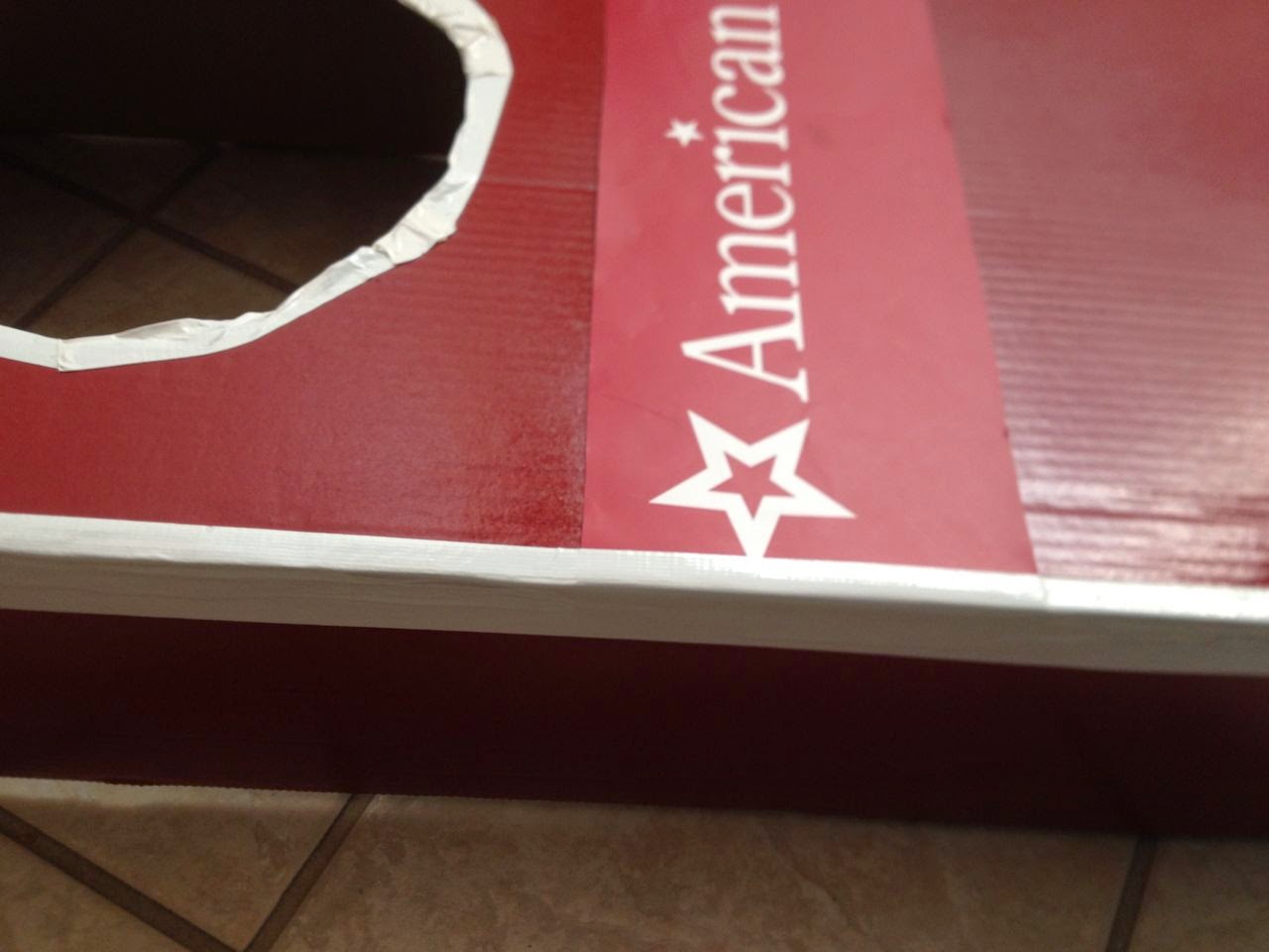 LifeSize American Girl Doll Box