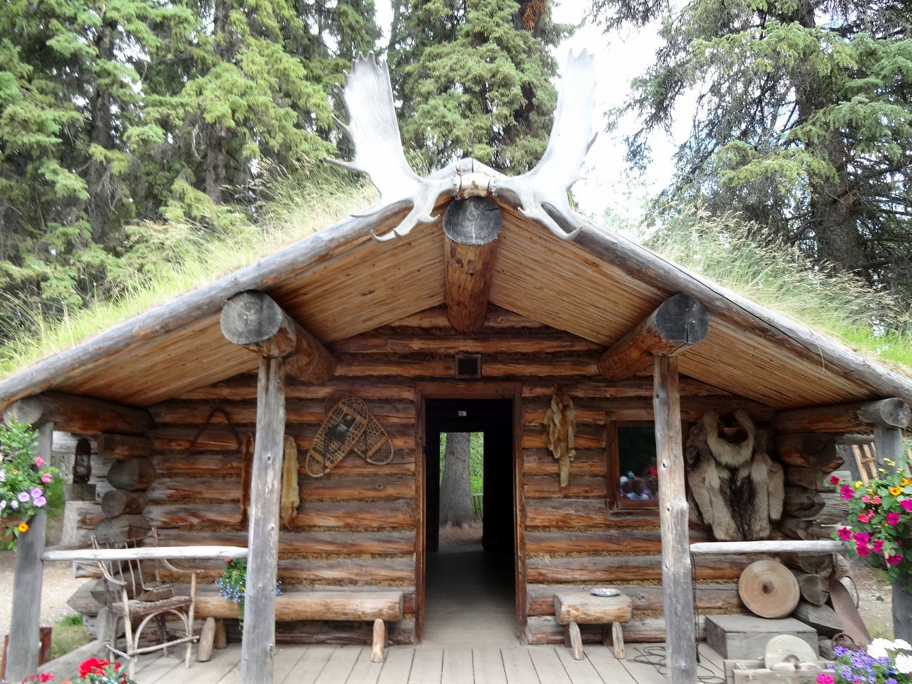 Dina's Travels Athabascan Village Model and Fairbanks Cultural Center