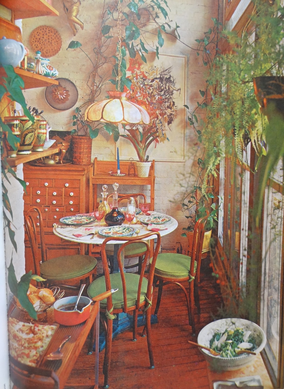 GYPSY YAYA: Lovin 70's Design- House & Gardens Complete Guide To