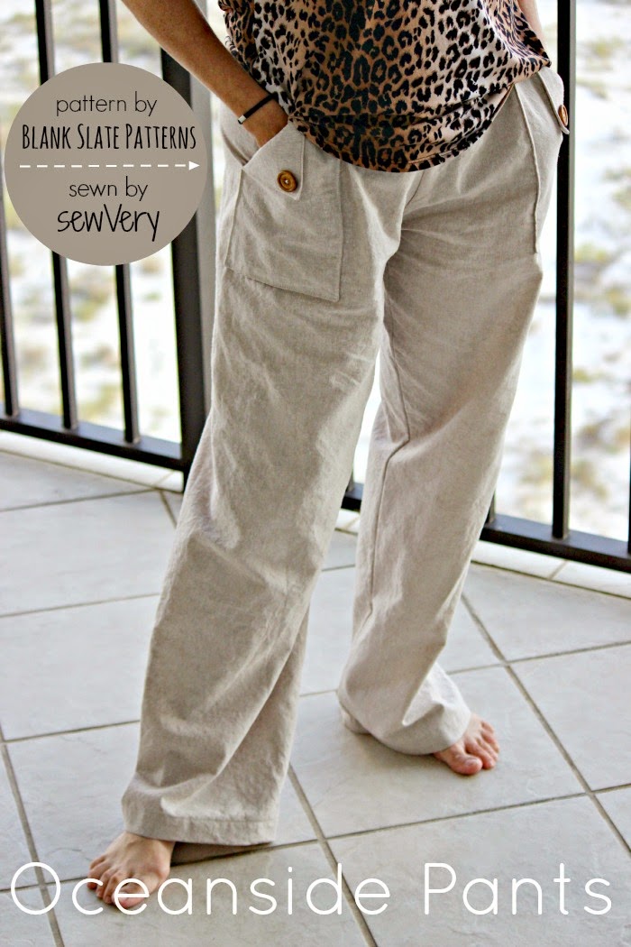sewVery: My New Oceanside Pants