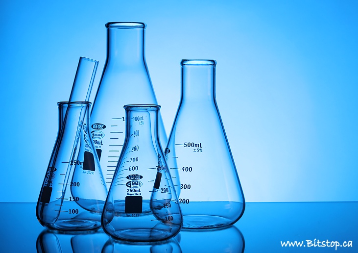 Bitstop Chemistry Glass