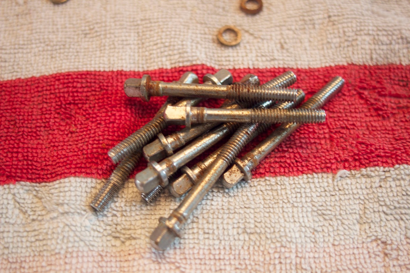 Restoring Vintage Drums Removing Excessive Rust From Tension Rods and