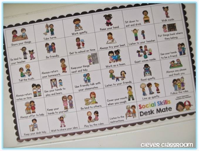 Free Social Skills Flippy Book and Desk Mate Free Social Skills Flippy Book and Desk Mate
