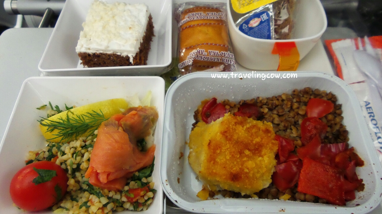 Aeroflot. Food specifically for Russians Aeroflot. Food specifically for Russians