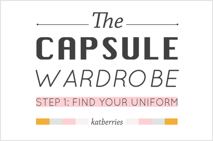 5 steps to a capsule wardrobe