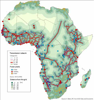 Desertec, Medgrid, PSM... les réseau électriques africains permettent d'écouler l'électricité solaire qui pourrait être produite dans le Sahara
