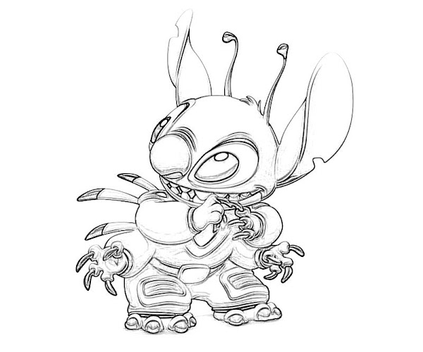 Lilo And Stitch Surfing Coloring Pages – Colorings.net