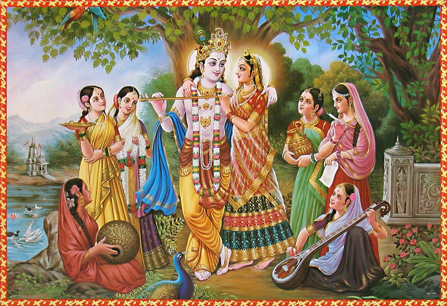 Krishna e as Gopis