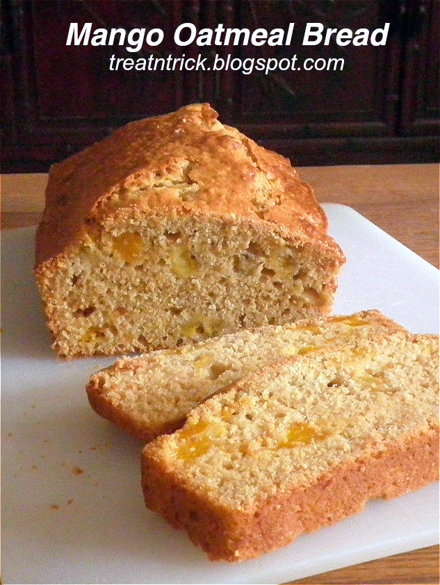 TREAT & TRICK MANGO OATMEAL BREAD